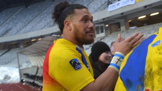 EXCLUSIV | Mesajul emoţionant trimis de Faka'osilea către toţi fanii rugby-ului: "Iubesc România, mă simt român"