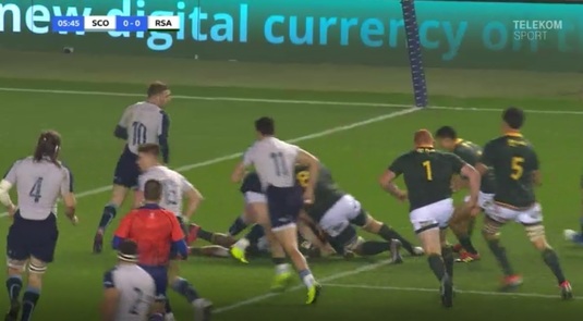 VIDEO | Scoţia, înfrângere dramatică în faţa Africii de Sud, într-un meci test. Springboks s-au impus cu 26-20