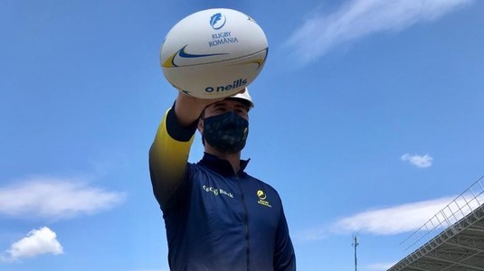 VIDEO | Alin Petrache, primul eseu pe noul stadion de rugby Arcul de Triumf