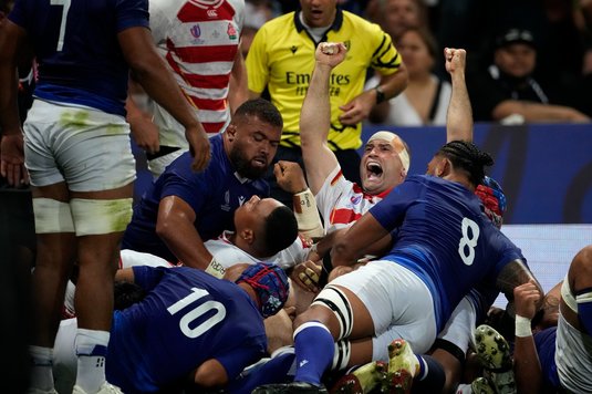 Japonia, una dintre surprizele plăcute de la Cupa Mondială de rugby! A învins Samoa şi păstrează şanse de calificare în ”sferturi”