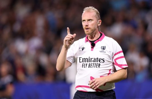 Rugby | Wayne Barnes, arbitrul care a condus finala Cupei Mondiale, se retrage din activitate