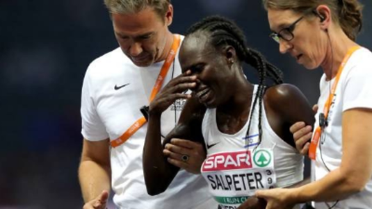 INCREDIBIL |  Israelianca Salpeter a pierdut medalia de argint la 5.000 m după ce s-a oprit cu un tur mai devreme!