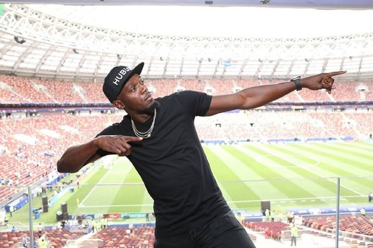 Usain Bolt vrea să înregistreze ca marcă un logo cu celebra sa poziţie de după victoriile în curse. Legendarul atlet deja a depus actele
