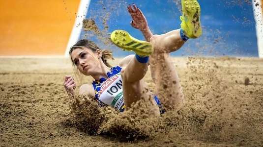 Diana Ion, medalie de argint în finală la triplusalt, la CE indoor de la Apeldoor