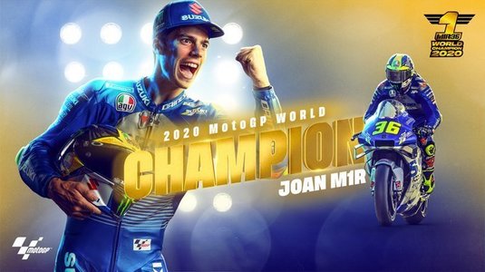 Joan Mir, noul campion mondial la MotoGP. Franco Morbidelli a câştigat a doua cursă de la Valenica