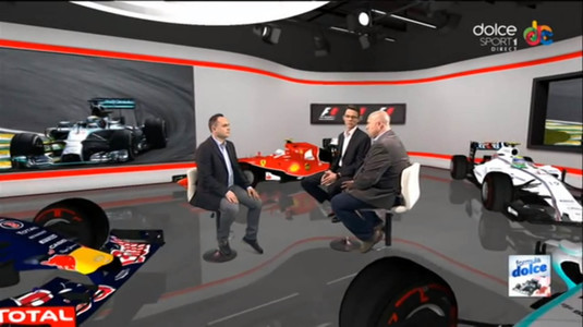 Urmăreşte înregistrarea emisiunii "Formula Dolce", de după startul noului sezon de F1