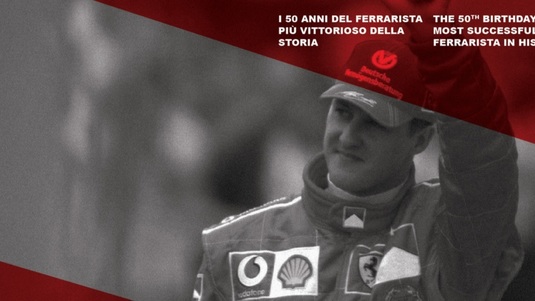 Muzeul Ferrari deschide o expoziţie specială pentru a omagia a 50-a aniversare a lui Michael Schumacher