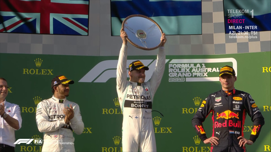 VIDEO | Surpriză uriaşă în prima cursă a noului sezon din Formula 1. Bottas nu i-a dat nicio şansă lui Hamilton şi s-a impus cu un avans incredibil