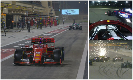 VIDEO | Marele Premiu de Formula 1 din Bahrain: Lewis Hamilton câştigă! Finalul cursei a fost unul nebun