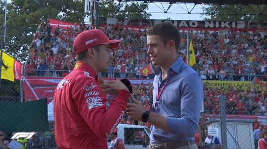 VIDEO | Charles Leclerc va fi în pole position la Marele Premiu al Italiei