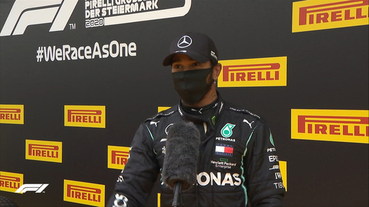 VIDEO Lewis Hamilton a câştigat a doua etapă a sezonului de F1. Cum a fost premiat de către organizatori