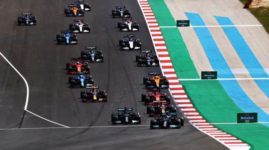 VIDEO Formula 1 | Lewis Hamilton a câştigat Marele Premiu al Portugaliei şi se apropie de 100 de victorii! Cine a completat podiumul