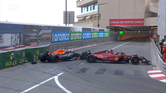 Formula 1 | Charles Leclerc poate câştiga acasă! Monegascul, primul în calificările încheiate cu steag roşu. Accident cu Perez şi Sainz pe final VIDEO
