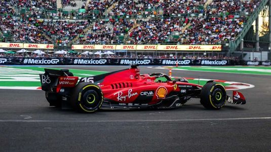 Ferrari show în Mexic! Charles Leclerc va pleca din nou din pole position, în timp ce Sainz s-a clasat al doilea