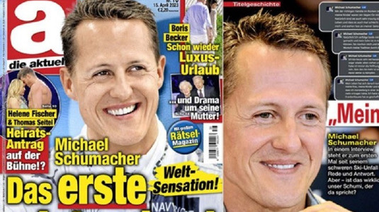 200.000 de euro despăgubiri pentru familia lui Schumacher! Die Aktuelle publicase un interviu fals, generat de AI