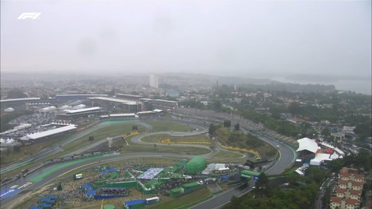 Calificările pentru Marele Premiu al Braziliei au fost amânate pentru duminică dimineaţă, din cauza condiţiilor meteo