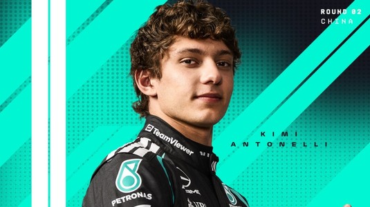 Kimi Antonelli, în pole-position pentru Marele Premiu al Chinei. Ce record a stabilit tânărul pilot italian