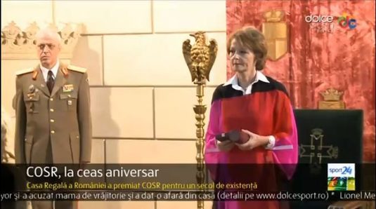 VIDEO COSR a primit decoraţia "Nihil Sine Deo" din partea Casei Regale. Imagini de la ceremonie