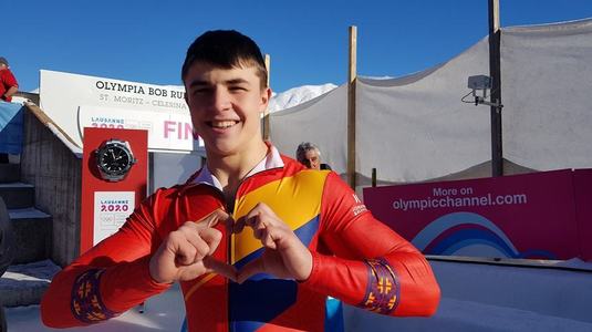 Felicitări, Andrei Nica! Încă o medalie de aur pentru România, la Jocurile Olimpice pentru Tineret de la Lausanne