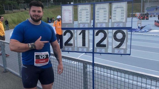 Rareş Toader, al şaptelea atlet român calificat la JO de la Tokyo
