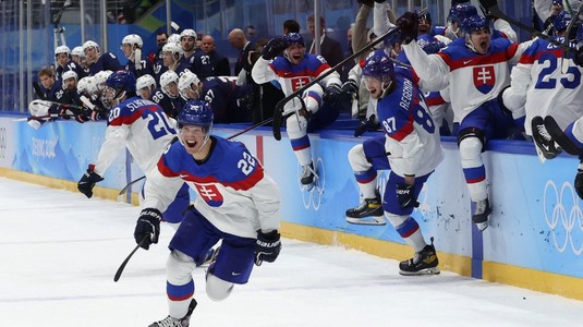 Slovacia a eliminat SUA în sferturile de finală ale turneului olimpic de hochei pe gheaţă