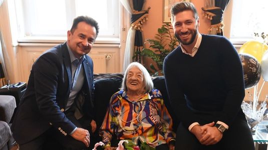 Agnes Keleti, cea mai în vârstă campioană olimpică din lume, a înplinit 103 ani: „Se simte bine pentru vârsta ei!”