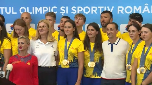 Moment special la Otopeni! Campionii şi medaliaţii români s-au întors de la Jocurile Olimpice. Lipă cere restituirea unei medalii: "N-am să pot uita toată viaţa mea"