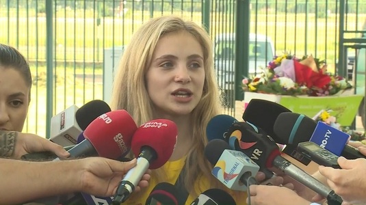 Sabrina Voinea, mesaj emoţionant la revenirea în România! "Nu doresc să mă las de gimnastică. Vreau să îi explic asta şi mamei". Reacţia Cameliei Voinea