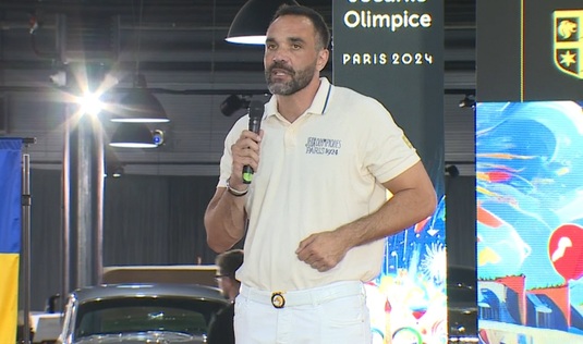 VIDEO | Ion Ţiriac Junior, emoţionat în faţa campionilor olimpici: ”În numele românilor, un mic gest de apreciere. E ce putem noi să vă dăm azi”