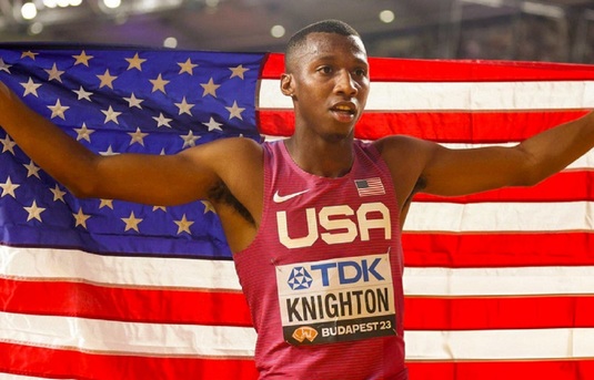 Scandal uriaş. Sprinterul american Erriyon Knighton, suspendat 4 ani pentru dopaj
