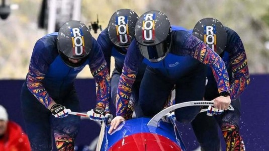 Echipajul de bob 4 al României intră în ultima zi de competiţie la Jocurile Olimpice de iarnă, după controversa de la RAI Italia: “Să evităm echipa numărul 21”
