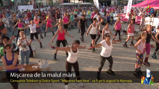 O nouă ediţie "Mişcarea face bine", la Mamaia, în acest week-end
