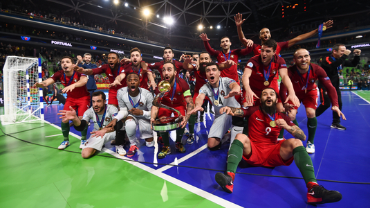 Portugalia este noua campioană europeană la fotbal în sală