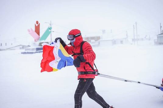 Tibi Uşeriu a câştigat pentru a treia oară consecutiv Maratonul Arctic Ultra 6633