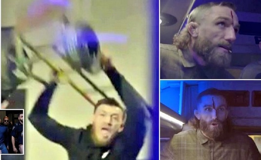 VIDEO | Noi imagini şocante din timpul atacului lui McGregor, date publicităţii! Cum arăta rivalul irlandezului după ce a fost lovit