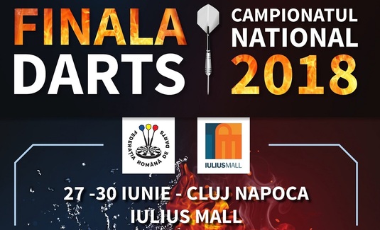 Trofeele Campionatului Naţional de Darts se decid la Cluj-Napoca! Cum se va desfăşura cea mai importantă competiţie internă de darts