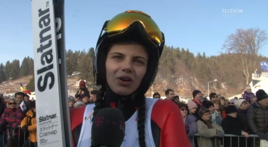 VIDEO | Sărituri cu schiurile: Dana Haralambie, locul 21 în etapa de la Râşnov din Cupa Mondială