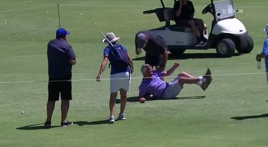 VIDEO | VIRAL. Un jucător de golf a ratat lovitura şi a nimerit un spectator 