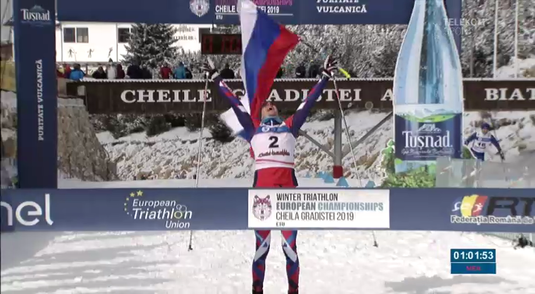VIDEO | Spectacol în zăpadă la Europenele de Winter Triathlon! S-au decis câştigătorii probelor individuale 
