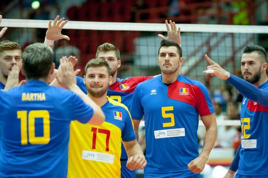 România se impune în minimum de seturi în faţa Danemarcei, în Silver League la volei masculin