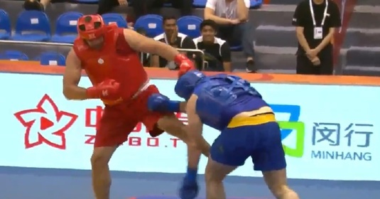 VIDEO | Daniel Ghiţă a fost învins categoric la Campionatele Mondiale de Wushu. Luptătorul de 38 de ani n-a avut nicio şansă cu rusul Rizvan Kuniev