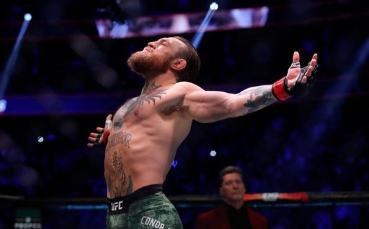 VIDEO | Revenire în stil de mare campion pentru Conor McGregor! Primul meci după 15 luni al irlandezului a ţinut doar 40 de secunde