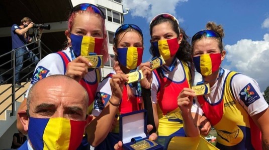 Zece medalii pentru delegaţia României la Campionatele Europene de Canotaj U23 de la Duisburg