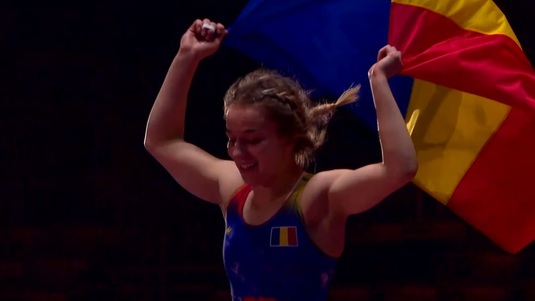 AUR pentru România! Andreea Ana, din nou campioană europeană la lupte, după o finală perfectă