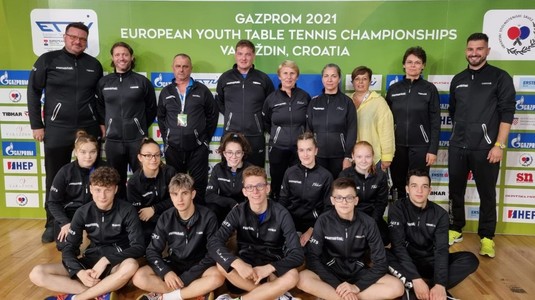 Tenis de masă | Echipa feminină U19 a României, campioană europeană! Sportivele au avut un parcurs fantastic la Campionatul European