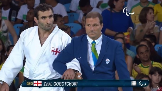 Sportivul georgian care a agresat un agent de securitate a fost exclus de la Jocurile Paralimpice