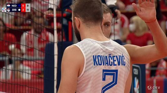 Serbia, prima semifinalistă a Campionatului European de volei masculin