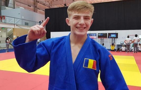 EXCLUSIV | Judokanul Adrian Şulcă, noul deţinător al titlului mondial la juniori, mănâncă judo pe pâine. "Vreau să fac acest sport până la vârsta de 80 de ani"