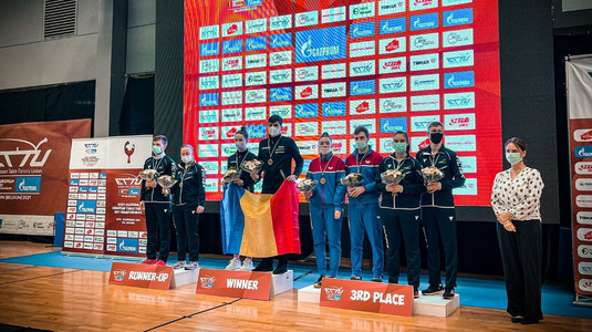 Super performanţă reuşit de sportivii români la Campionatul European U21 de tenis de masă! Andreea Dragoman şi Rareş Şipoş, medaliaţi cu aur