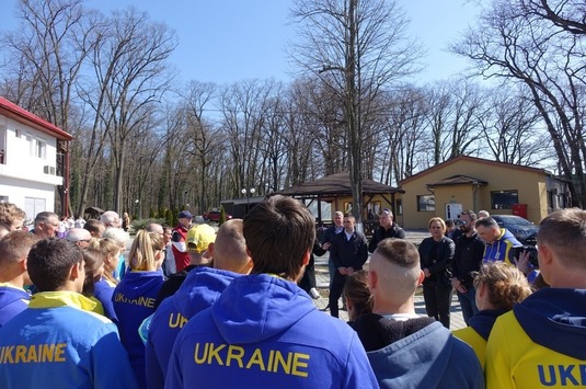 Echipa olimpică de kaiac-canoe a Ucrainei este cazată la Snagov. Reacţia lui Eduard Novak